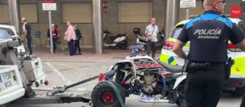 La Policía Local de Alcobendas mantiene abierta la investigación del incidente (Twitter, 112cmadrid)