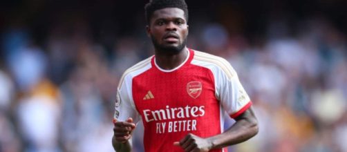 In foto Thomas Partey, centrocampista dell'Arsenal.