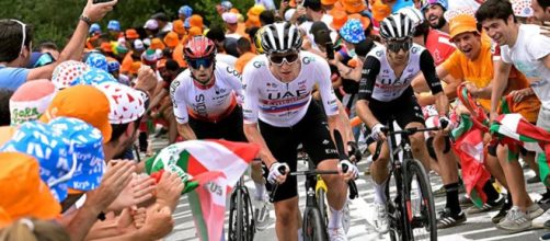 Tour de FRance, Tadej Pogacar in azione nella prima tappa