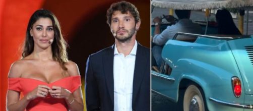 Belen e Stefano, retroscena di Rosica: 'La coppia in auto nella foto di lui non sono loro'.