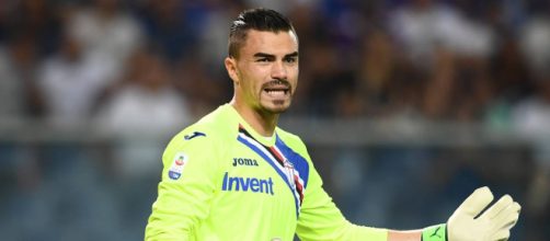 Il portiere della Sampdoria Audero