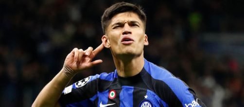 In foto Joaquin Correa, attaccante dell'Inter.