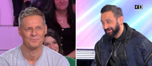 Matthieu Delormeau (TPMP) sur le plateau de Cyril Hanouna. (source : capture d’écran C8)