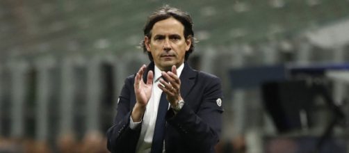 L'allenatore dell'Inter Simone Inzaghi