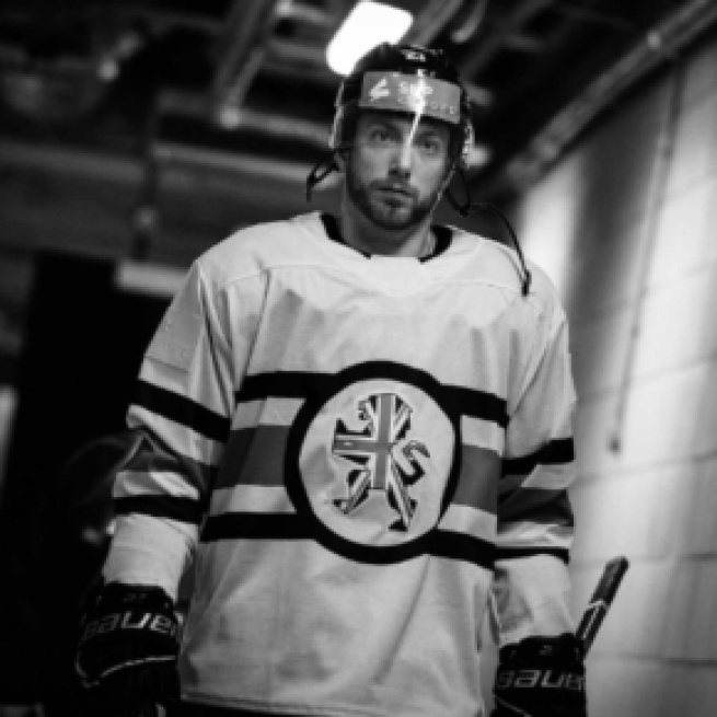 Mike Hammond formaba parte de los Nottingham Panthers desde el pasado verano (Twitter, @TeamGBicehockey)