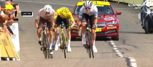 Tour de France, la vittoria di Tadej Pogačar a Le Markstein.