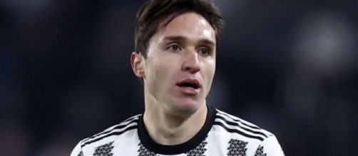 In foto Federico Chiesa, giocatore della Juve.