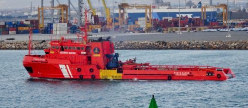 La tripulación del pesquero gallego se comunicó con Salvamento Marítimo antes del hundimiento (Twitter/Salvamentogob)