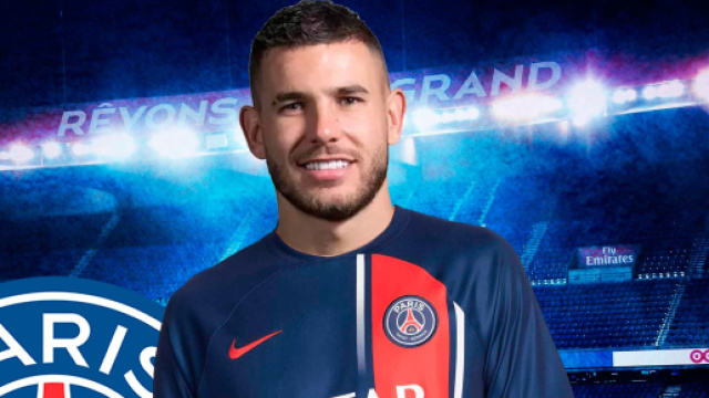 Lucas Hernandez est un joueur du PSG (capture Twitter @psgcommunity_)