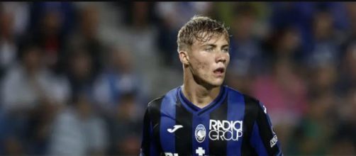 In foto Rasmus Hojlund, giocatore dell'Atalanta.