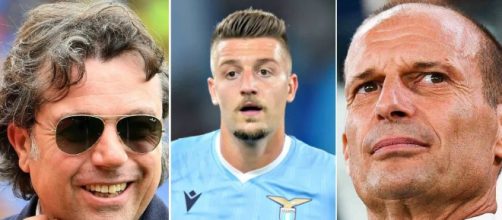 Juve, Giuntoli potrebbe cedere uno tra Chiesa e Vlahovic per arrivare a Milinkovic.