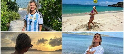 Laure Boulleau en vacances (Crédit photo : Instagram / @laureboulleauofficiel)