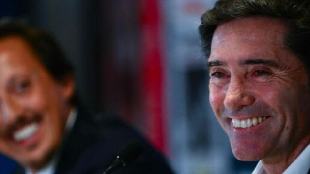 Pablo Longoria et Marcelino actifs sur le marché des transferts pour l'OM. (screenshot Twitter - @20minutesSport)