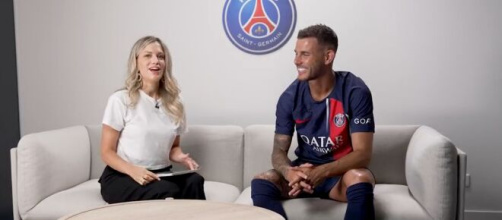 Lucas Hernandez nouveau joueur du PSG. (screenshot Twitter - @VibesFoot)