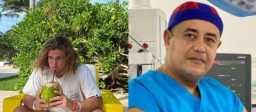 Daniel Sancho y Edwin Arrieta también viajaron a Ibiza (Instagram, @danielsanchobanus, @andrescallea)