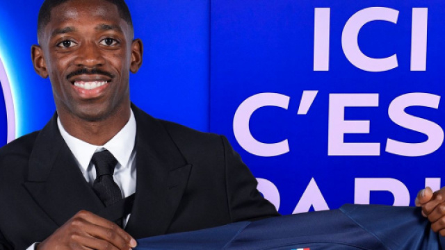 Dembélé nouveau joueur du PSG. (screenshot Twitter - @SuperCazarre)