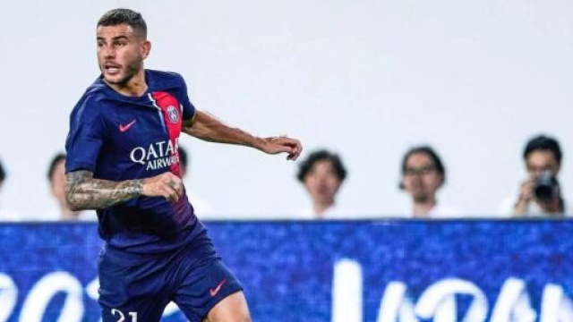 Lucas Hernandez nouveau joueur du PSG. (screenshot Twitter - @ParisGalaxyOff)