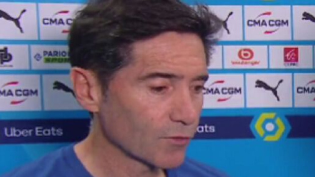 Marcelino, le nouveau coach de l'OM (capture Twitter @PVSportFR)