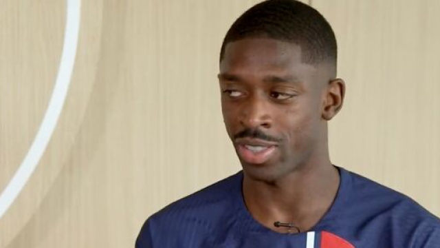 Ousmane Dembélé nouveau joueur du PSG. (screenshot Twitter - @PSG_inside)