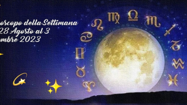 L'oroscopo della settimana dal 28 agosto al 3 settembre 2023.