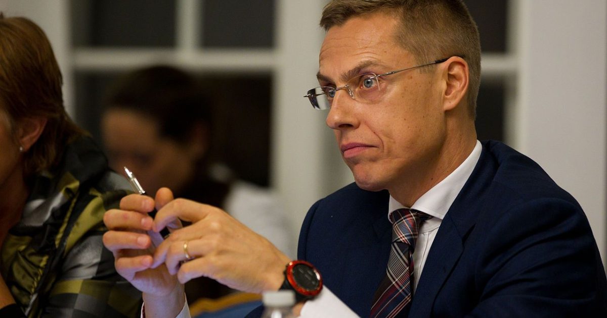 Finland: Former Prime Minister Alexander Stubb Running For President