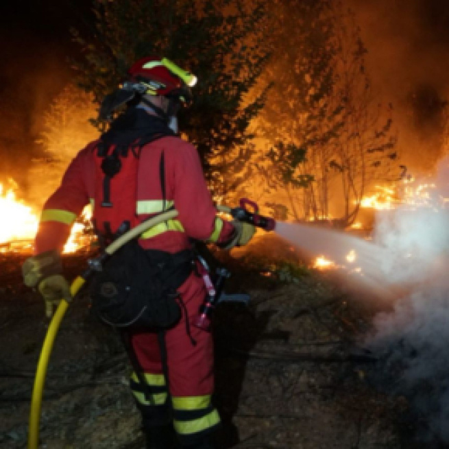 Actualmente el bombero de Mallorca se encontraba de baja (Twitter, @Defensagob)