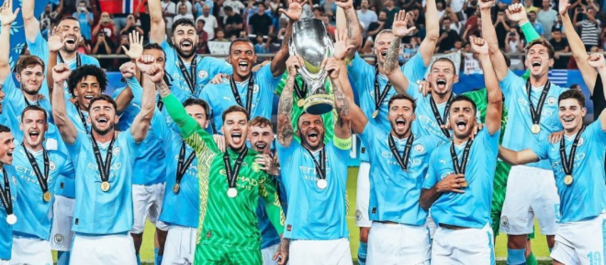 City bate Sevilla nos pênaltis e conquista Supercopa da Europa