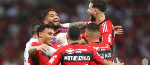 Flamengo venceu o Grêmio (Reprodução/Facebook/FlamengoOficial)