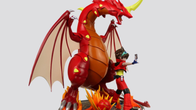 Bakugan Drago and Dan 1/10 Scale Collectible Diorama &ndash; Bedrock ... - bedrockcollectibles.ca