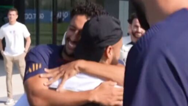 Neymar chambré par Hakimi ces dernières heures. (screenshot Twitter - @lnstantFoot)
