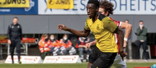 Abdoulaye Kamara, giocatore del Dortmund.