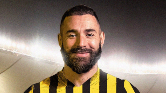 Karim Benzema en Arabie saoudite (capture Twitter @Actu Foot)