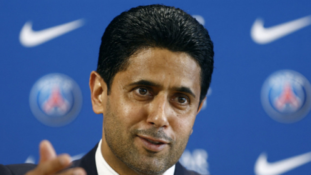 Nasser Al-Khelaïfi, le président du PSG (capture Twitter @Foot01)