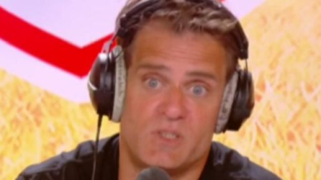 Jérôme Rothen dans son émission sur RMC (capture Twitter @Rothensenflamme)
