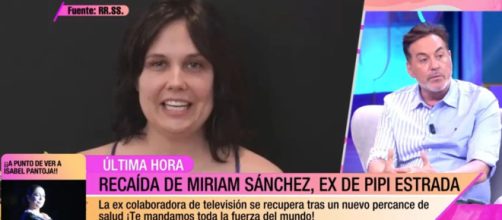 Imagen de Miriam Sánchez, en el programa 'Fiesta de verano' (Mediaset)