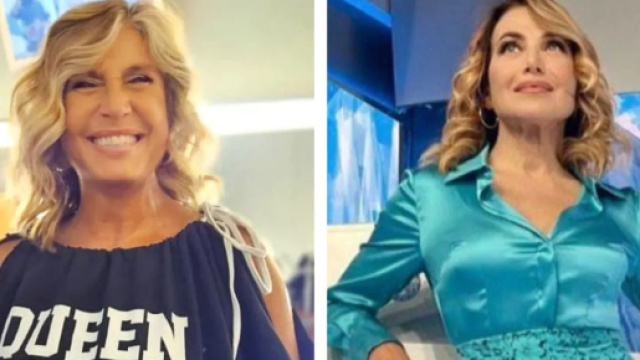 Barbara d'Urso fuori da Pomeriggio 5.