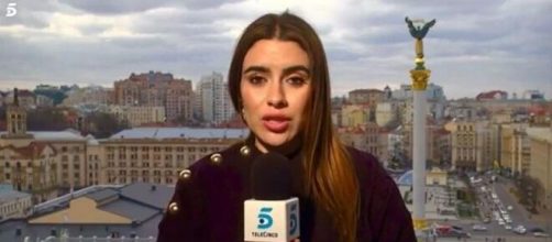 Sol Macaluso ganó gran popularidad tras trabajar de reportera de guerra en Ucrania (Telecinco)