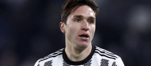 In foto Federico Chiesa, giocatore della Juve.