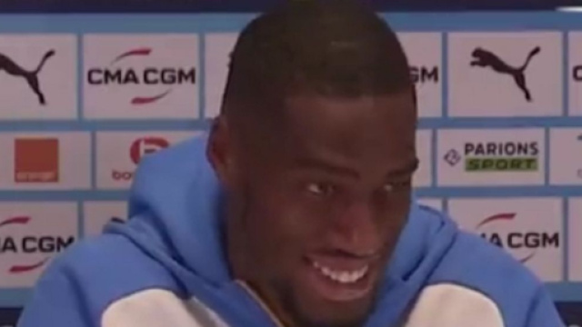 Kondogbia à l'OM (capture Twitter @RMCsport)
