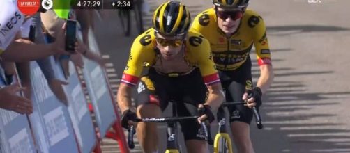 Vuelta España, Roglič e Vingegaard sulla salita di Javalambre.