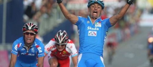 Ciclismo, il due volte campione del mondo Paolo Bettini.