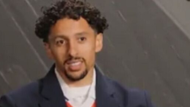 Marquinhos au PSG (capture Twitter @PSG_inside)