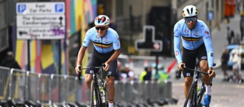 Mondiali di ciclismo, Remco Evenepoel e Wout van Aert in ricognizione