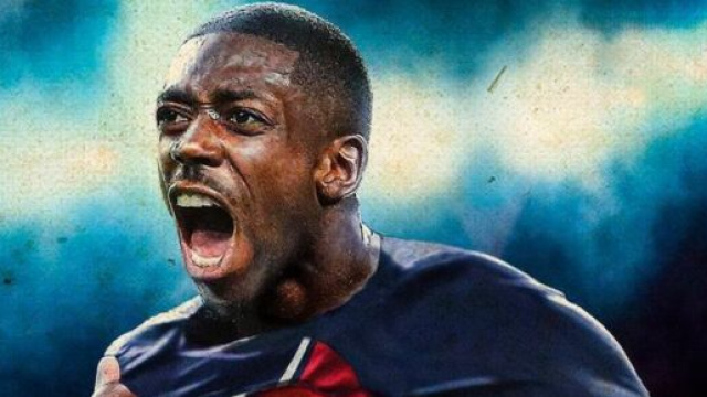 Ousmane Dembélé en très belle forme avec le Barça. (screenshot Twitter -@LMDPSG ·)