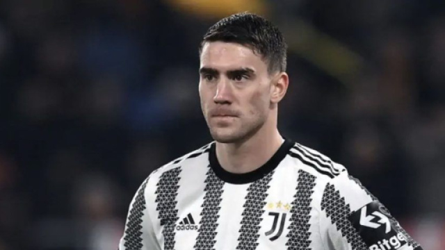 Dusan Vlahovic, giocatore della Juve.
