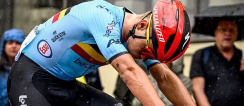 Remco Evenepoel ai Mondiali di ciclismo di Glasgow