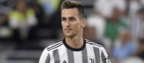 Arkadius Milik, giocatore della Juve.