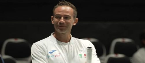 Il capitano di Coppa Davis, Filippo Volandri.