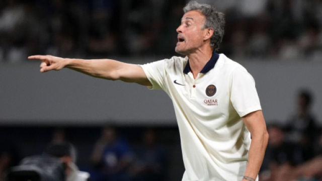 Luis Enrique, le coach du PSG (capture Twitter @ActuFoot_)