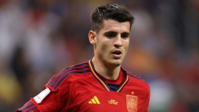 Alvaro Morata, giocatore spagnolo.